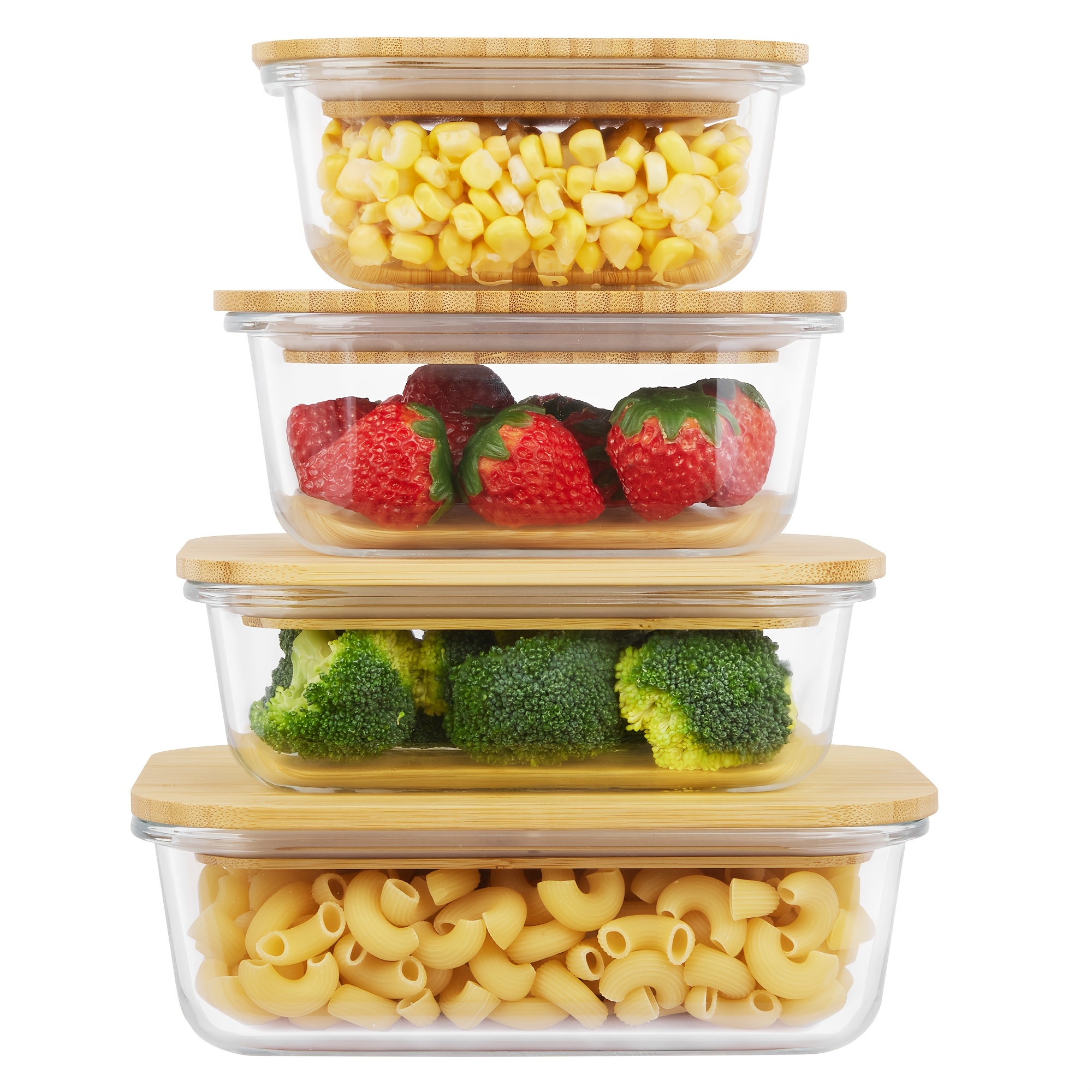 8pcs(4pcs Containers And 4pcs  - Meal Prep Freezer recensie en prijs
