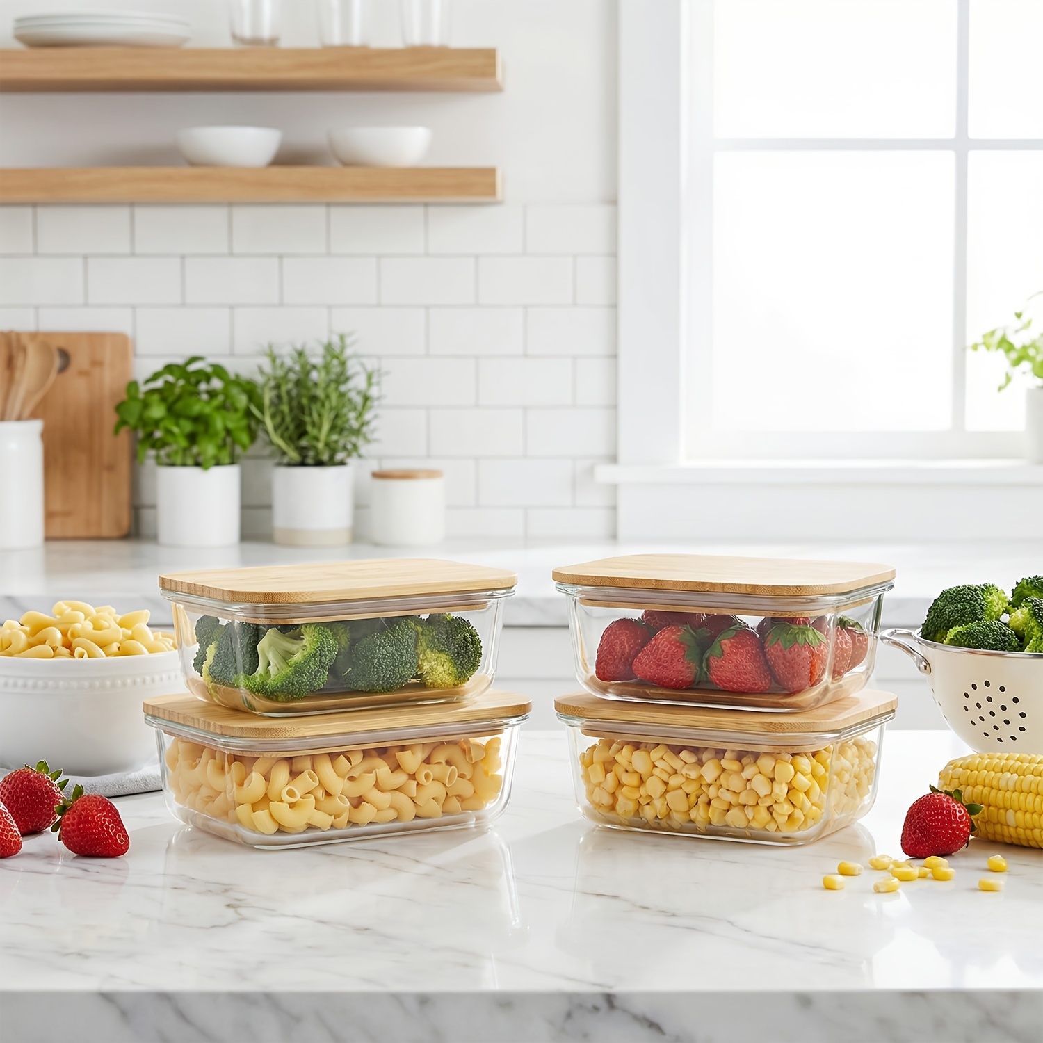 8pcs(4pcs Containers And 4pcs  - Meal Prep Freezer recensie en prijs