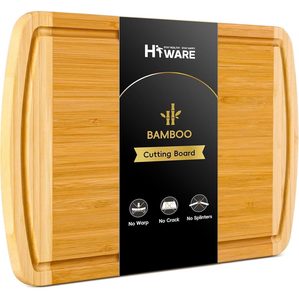 Organic Bamboo Cutting Board S - Meal Prep Juice recensie en prijs