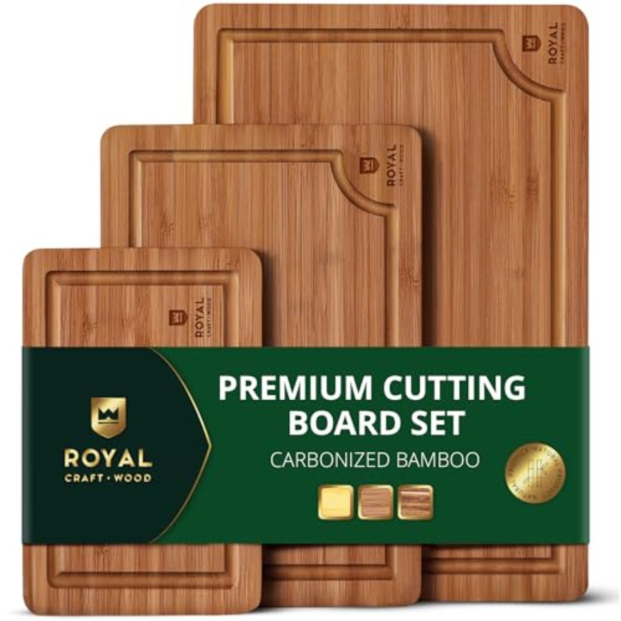 Wooden Cutting Boards for Kitc - Meal Prep Juice recensie en prijs