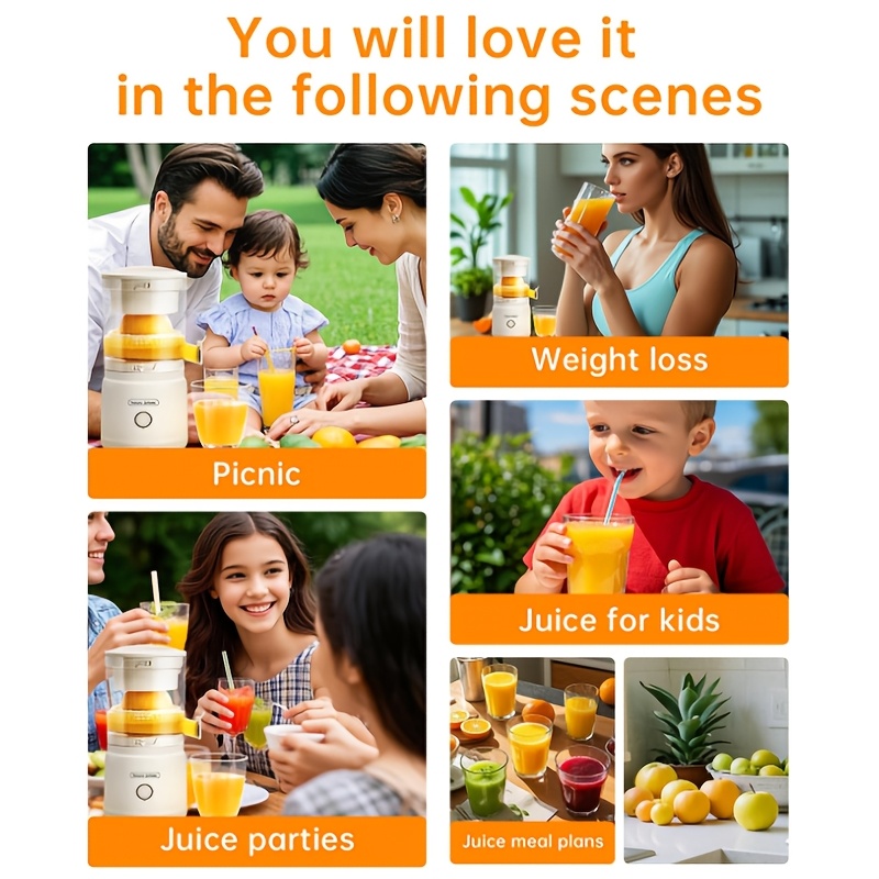 Portable Electric Citrus Juice - Meal Prep Juice recensie en prijs