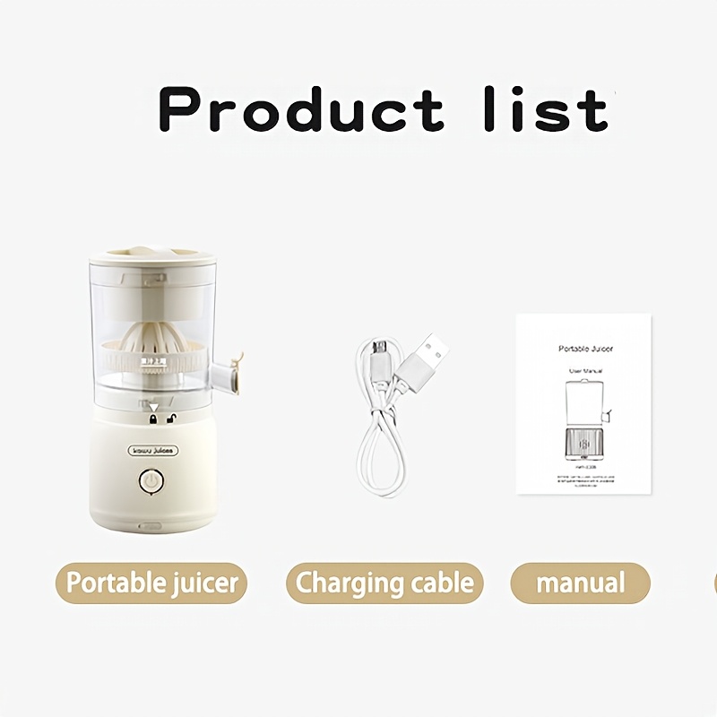 Portable Electric Citrus Juice - Meal Prep Juice recensie en prijs
