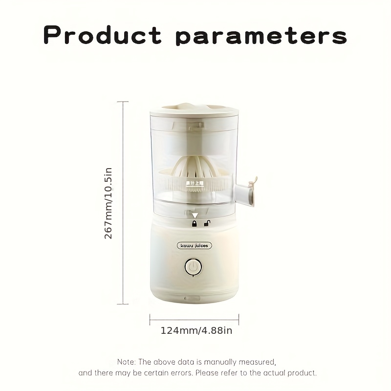 Portable Electric Citrus Juice - Meal Prep Juice recensie en prijs
