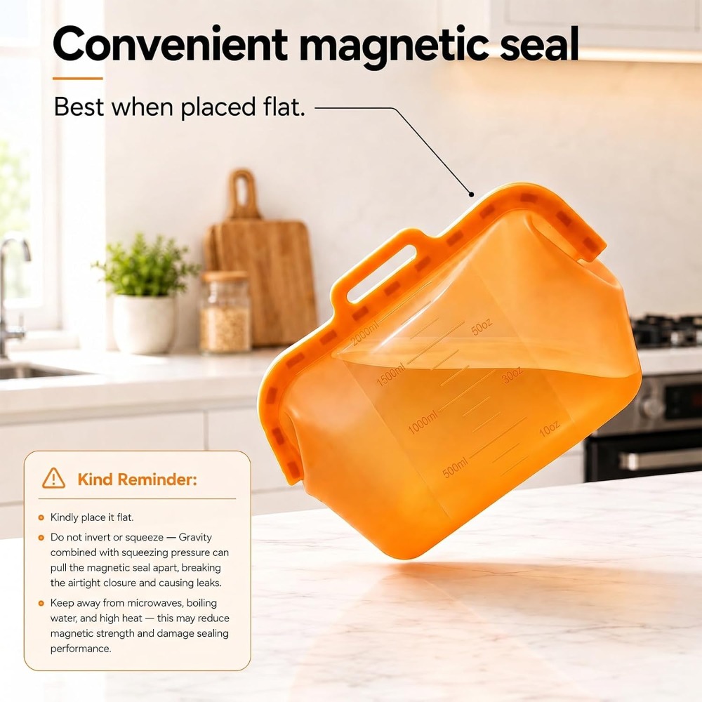 Reusable Silicone Food Storage - Meal Prep Freezer recensie en prijs