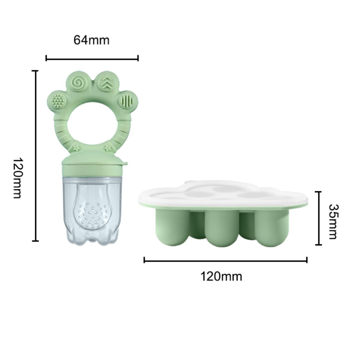Baby Fruit Food Feeder & Freez - Meal Prep Freezer recensie en prijs