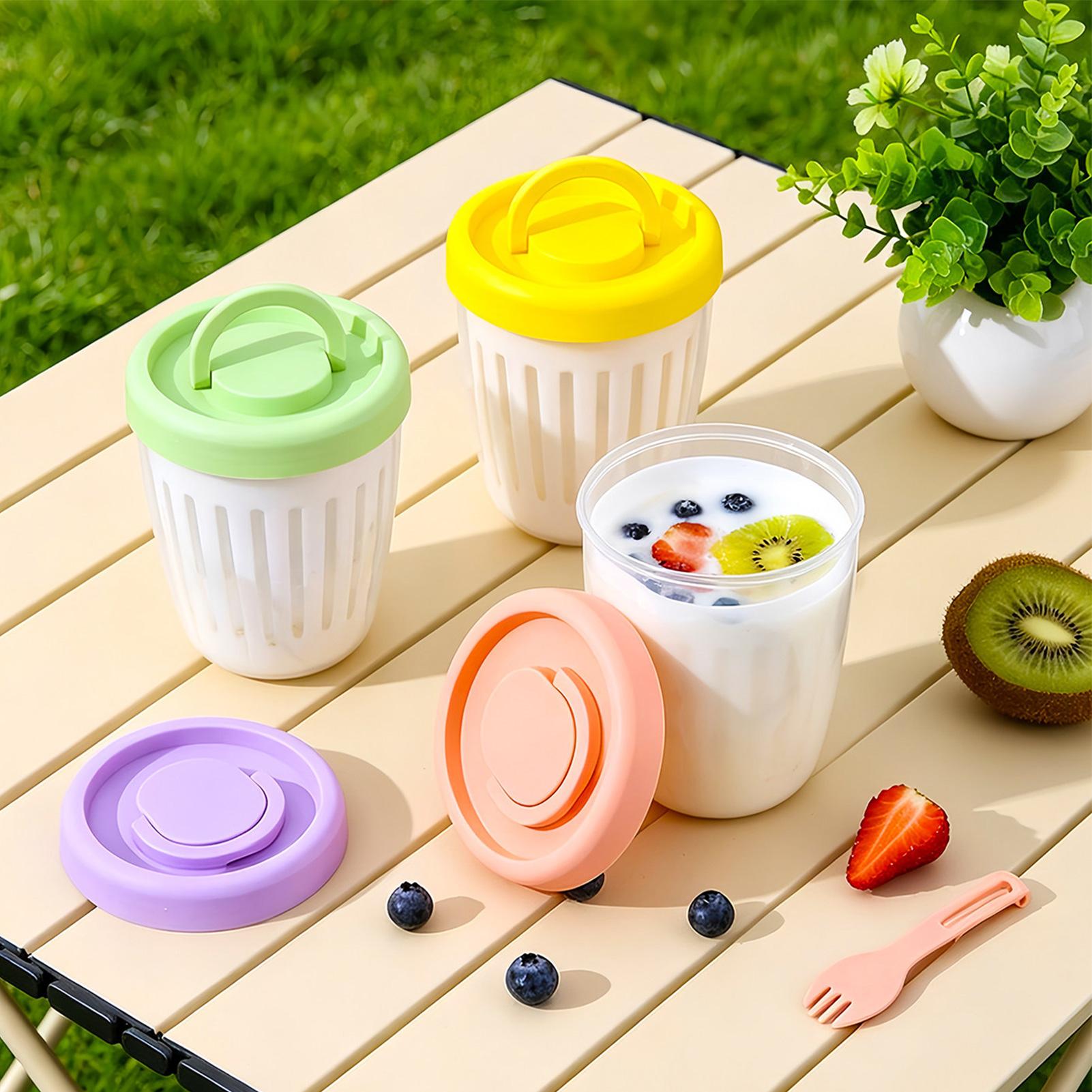 Yogurt Cups With Lids Draining - Meal Prep Yogurt Cups recensie en prijs