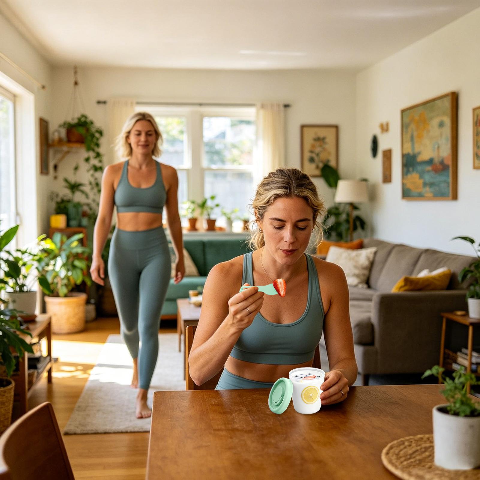 Yogurt Cups With Lids Draining - Meal Prep Yogurt Cups recensie en prijs