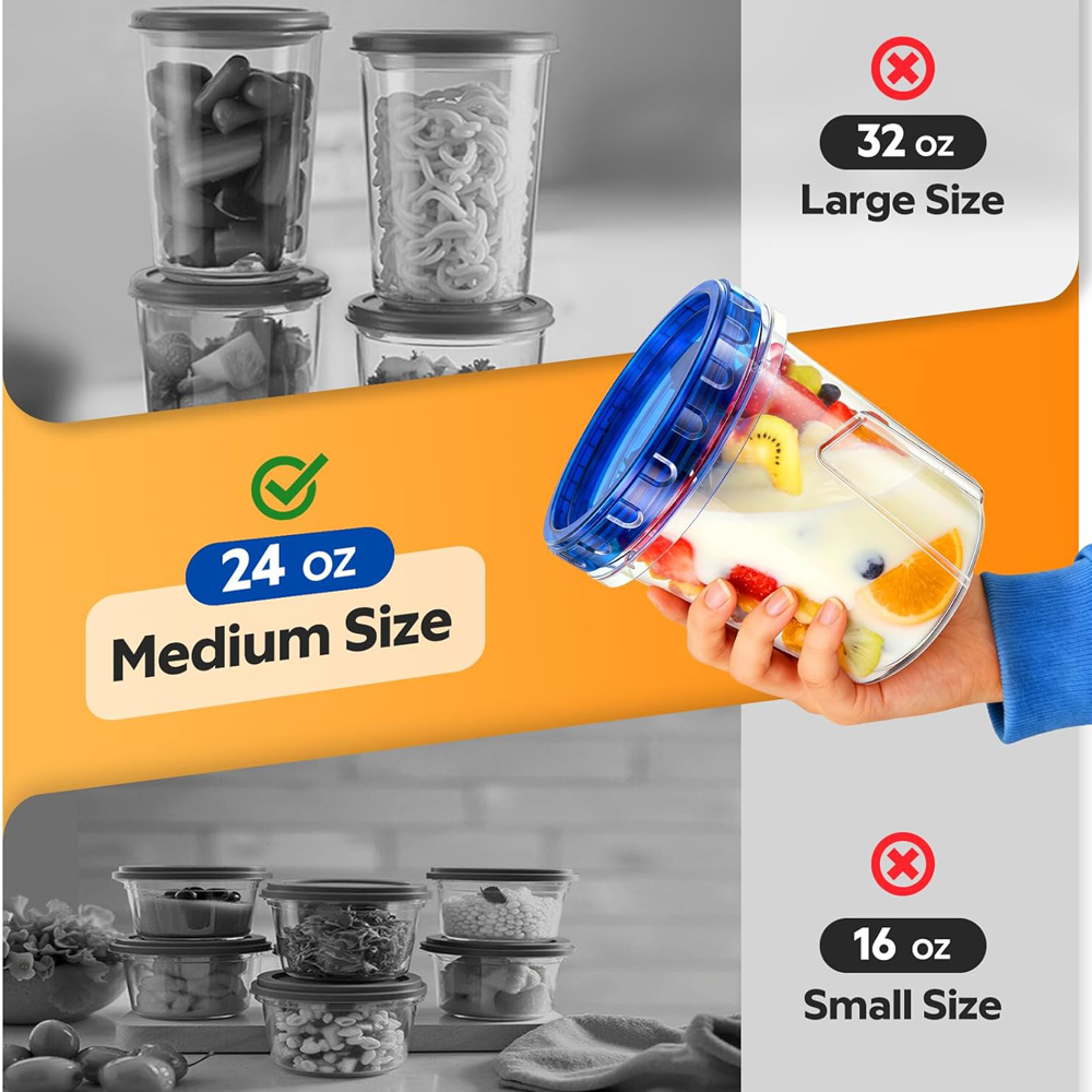 Freezer Storage Containers Air - Meal Prep Freezer recensie en prijs
