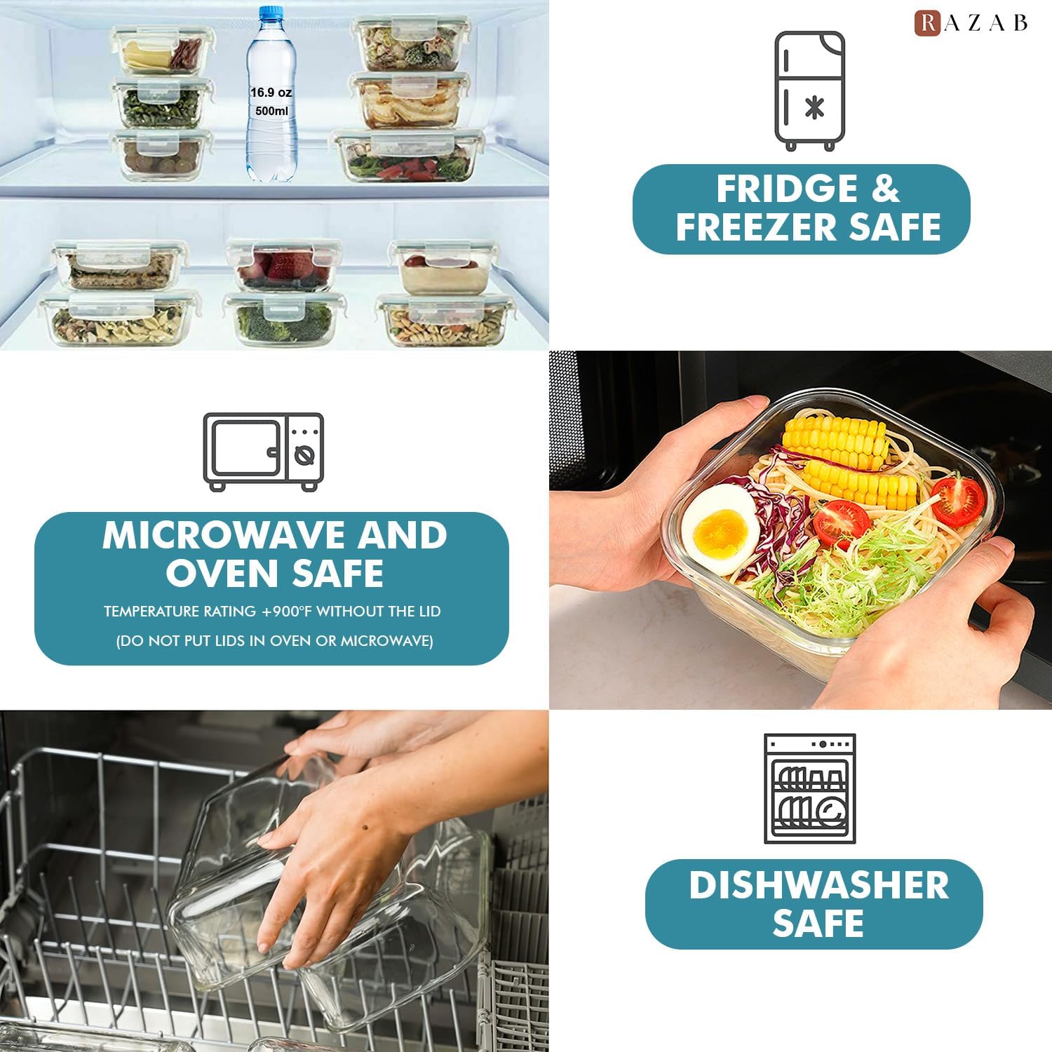 24 Pc Airtight Glass Food Stor - Meal Prep Freezer recensie en prijs