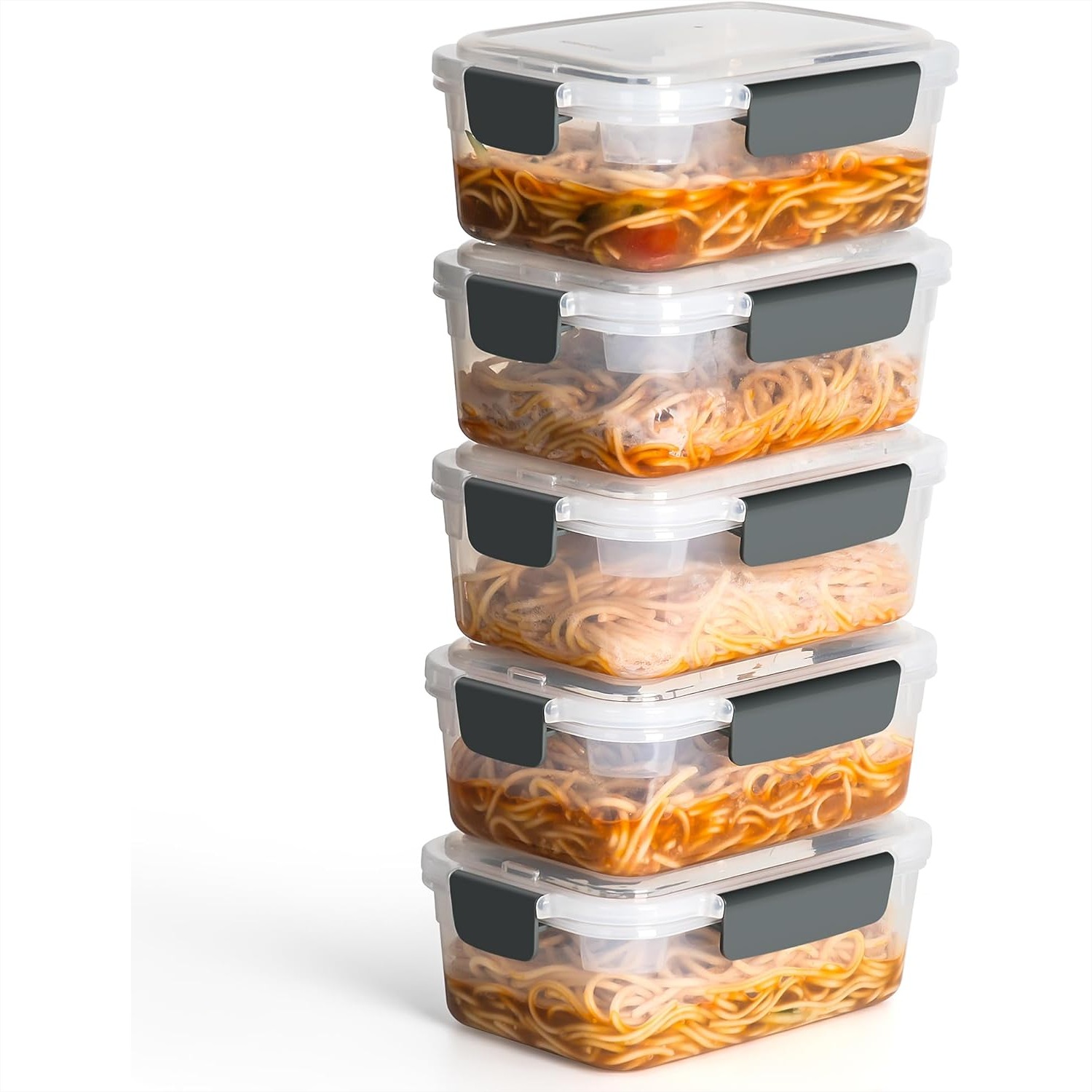 5 Cup Plastic Food Storage Con - Meal Prep Freezer recensie en prijs