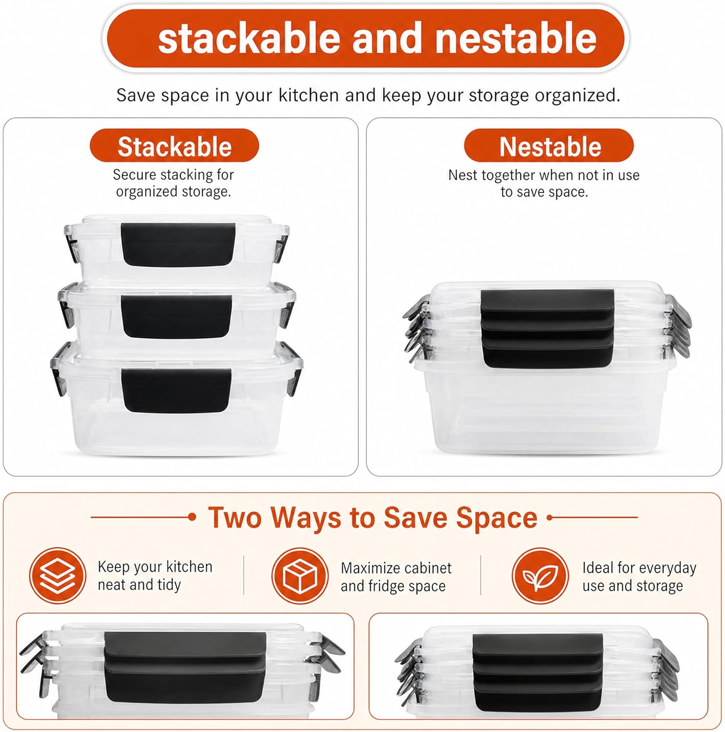5 Cup Plastic Food Storage Con - Meal Prep Freezer recensie en prijs