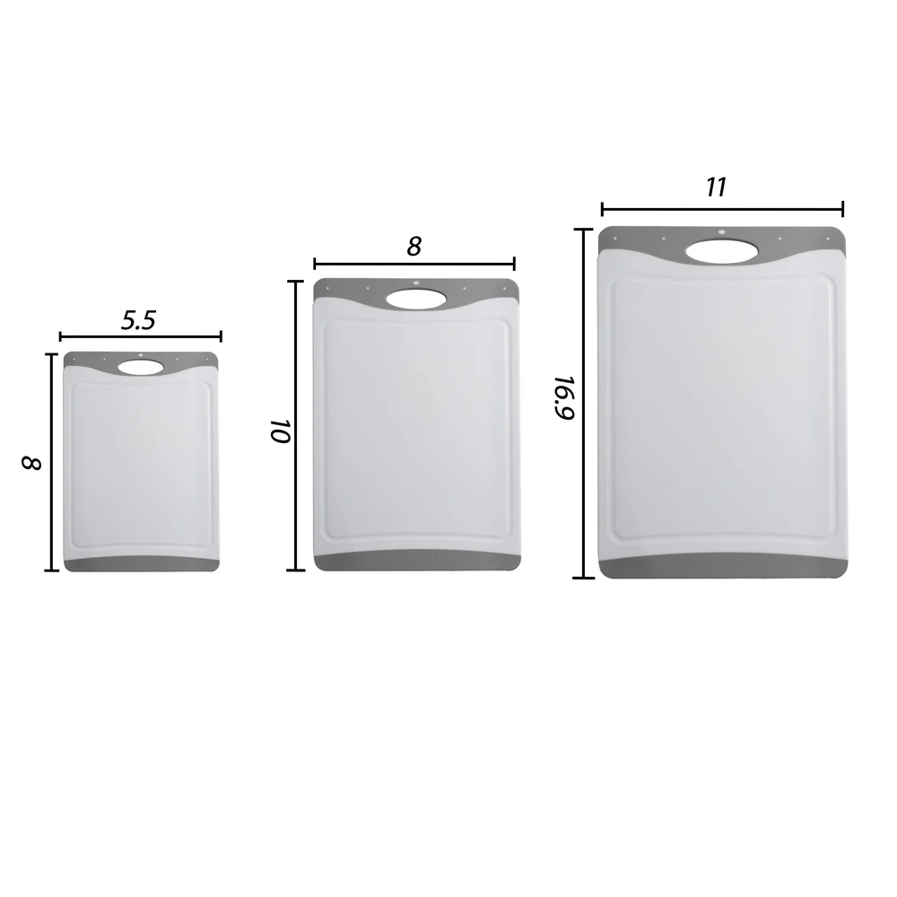 3-Piece Non-Slip Cutting Board - Meal Prep Juice recensie en prijs