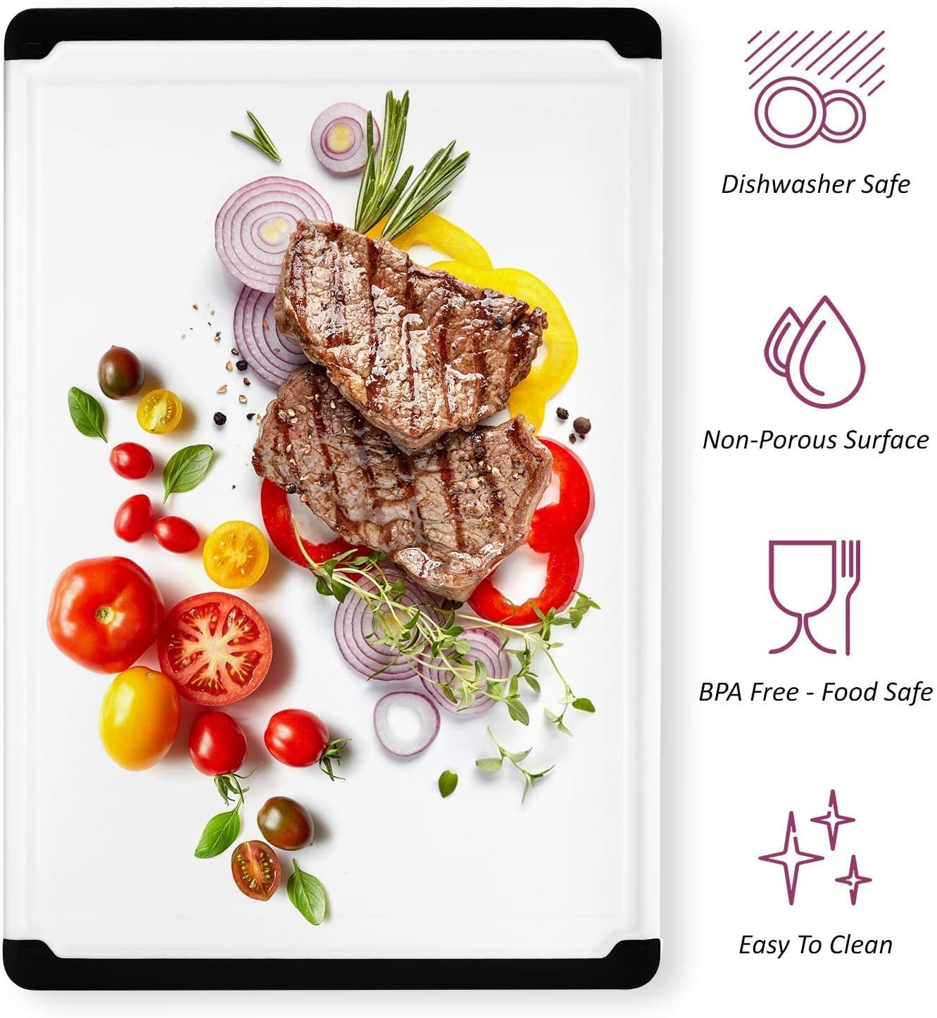 Extra Large Plastic Cutting Bo - Meal Prep Juice recensie en prijs