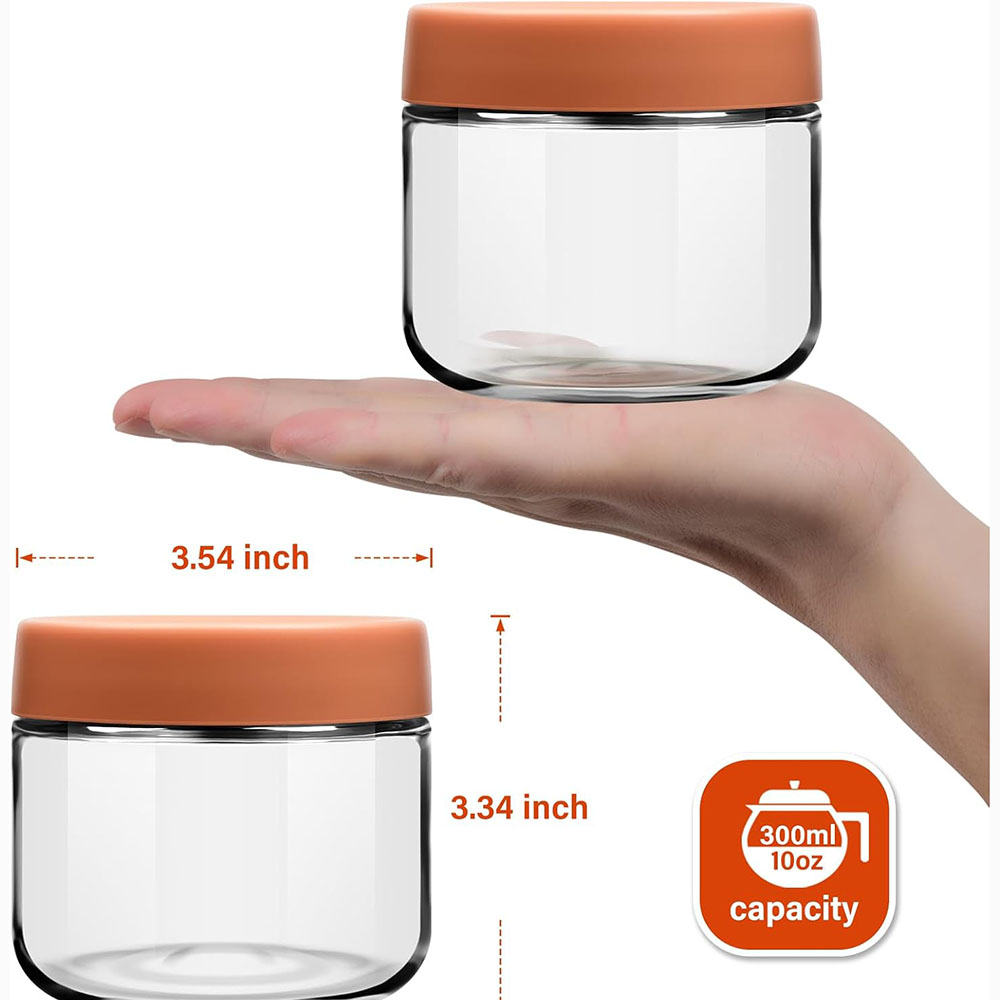 10oz Glass Overnight Oats Jars - Meal Prep Yogurt Cups recensie en prijs