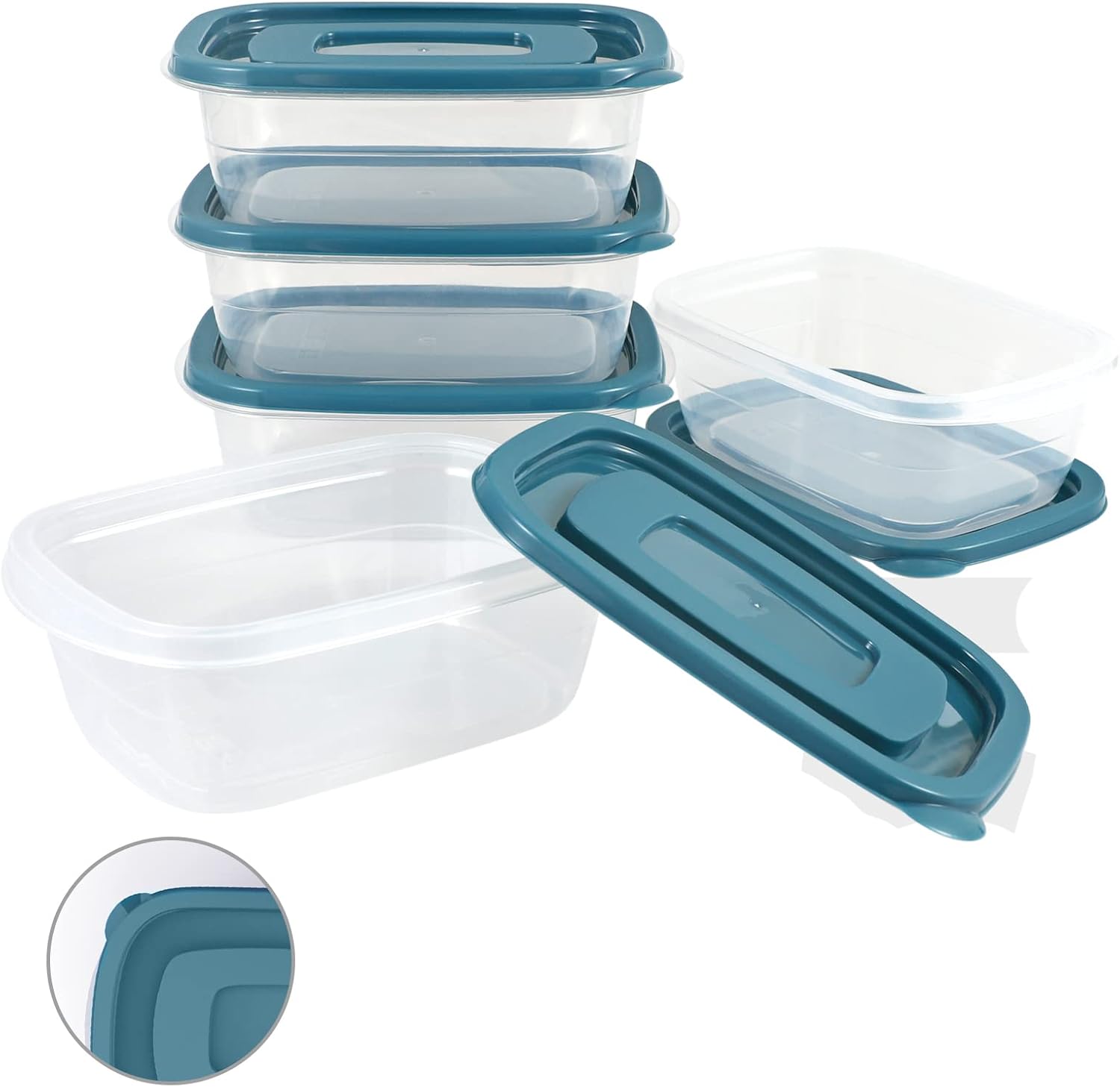 5-Pack BPA-Free Meal Prep Cont - Meal Prep Freezer recensie en prijs