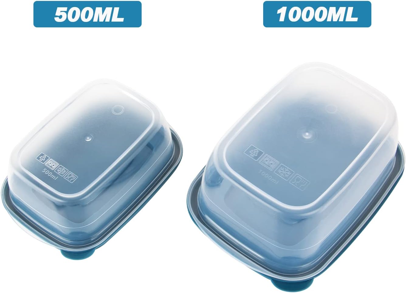 5-Pack BPA-Free Meal Prep Cont - Meal Prep Freezer recensie en prijs