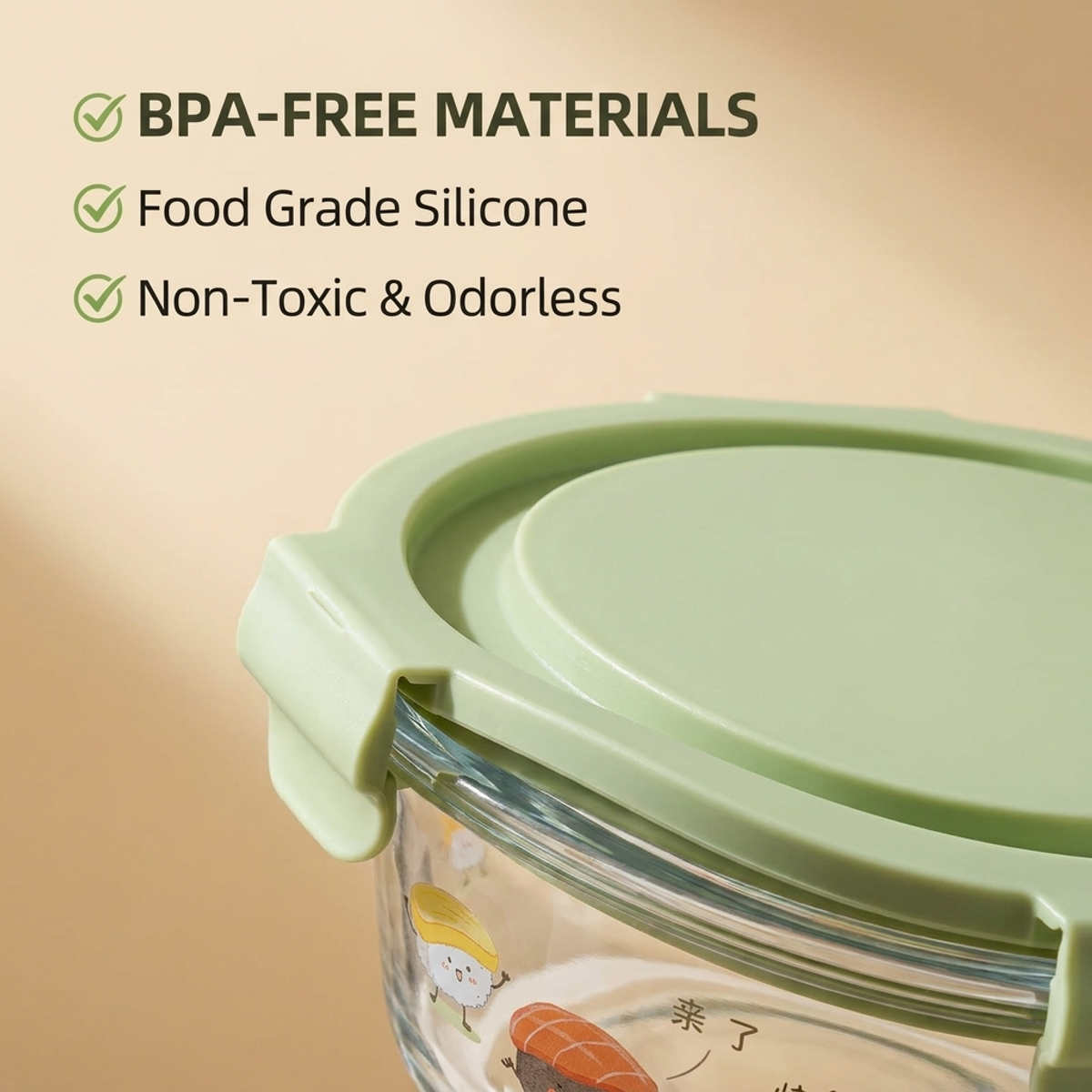 Leakproof Matcha Green Glass L - Meal Prep Glass Containers Oven Safe recensie en prijs