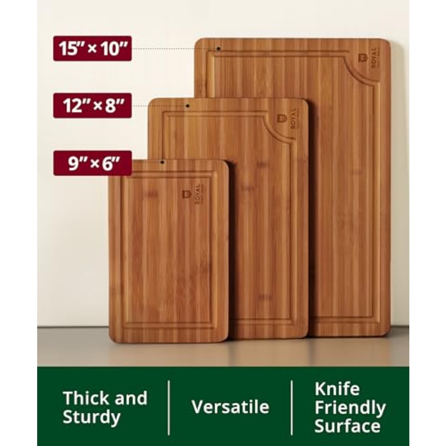 Wooden Cutting Boards for Kitc - Meal Prep Juice recensie en prijs