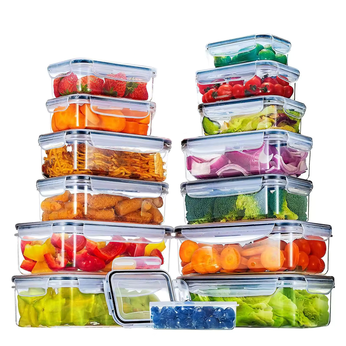 34PCS-Assorted Size Airtight F - Meal Prep Freezer recensie en prijs