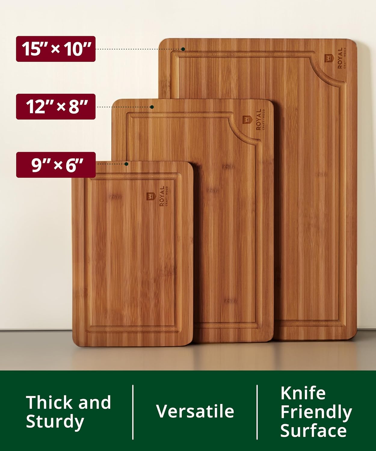 Wooden Cutting Boards for Kitc - Meal Prep Juice recensie en prijs